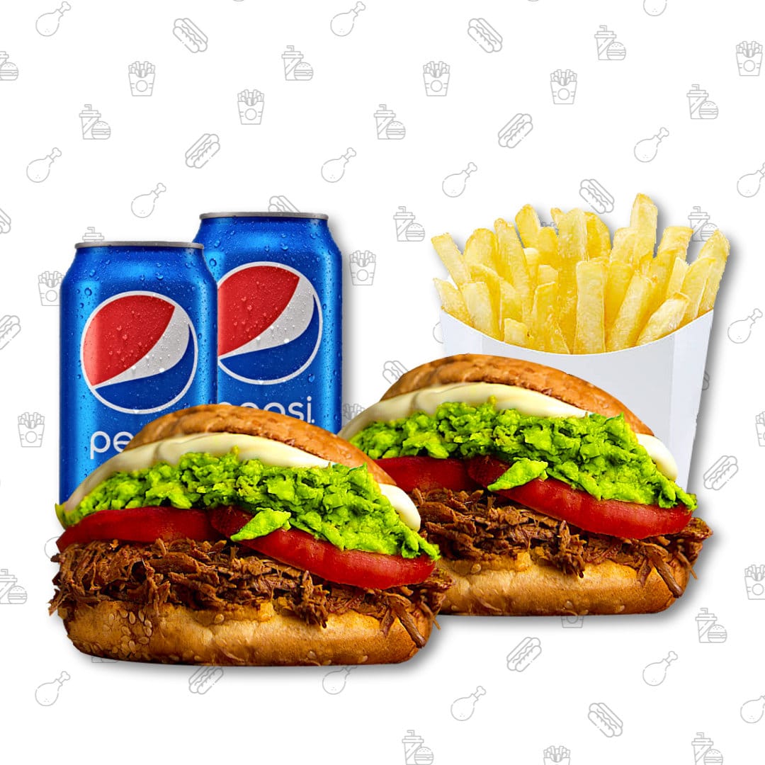 Combo 5 hamburguesa