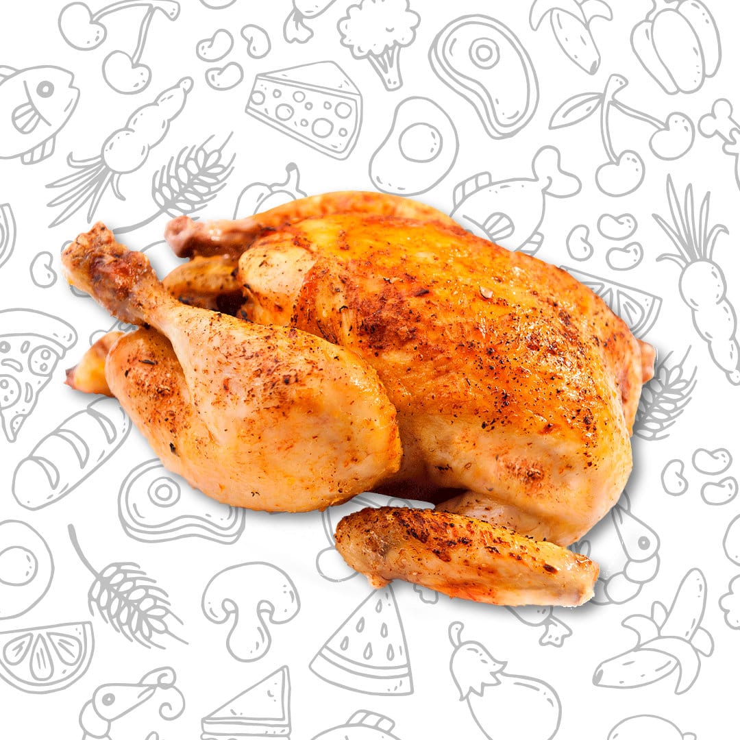 Pollo entero Asado