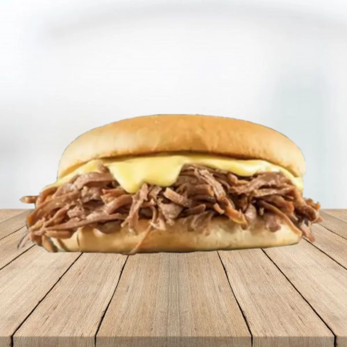 Sandwich Mechado Barros luco